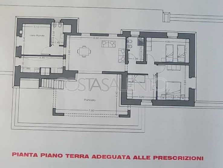 Terreno con progetto villa approvato